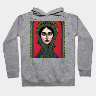 Iranian woman in a Byzantine style - Iran Hoodie